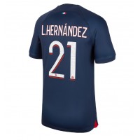 Dres Paris Saint-Germain Lucas Hernandez #21 Domaci 2023-24 Kratak Rukav